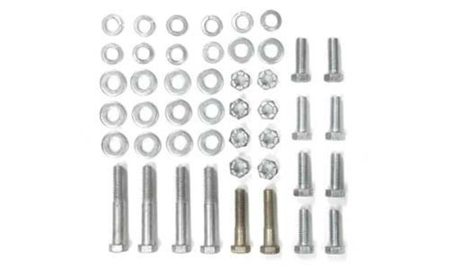 1958-14960 Corvette Rear Bumper Bolt Kit Correct 36 Pieces