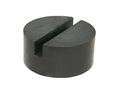 Universal Medium Size Slotted Rubber Jack Pad Frame Rail Protector (Single)