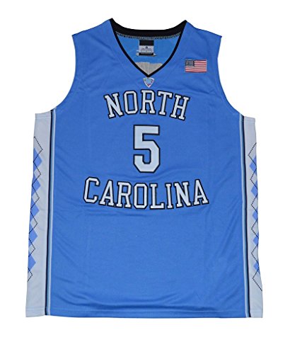 WEENKS Men's Marcus Paige 5 North Carolina Tar Heels 2016 College Basketball Jersey XXL Carolina Blue