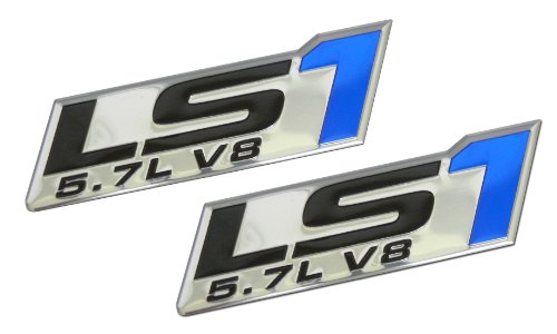 2x (pair/set) LS1 5.7L V8 Blue Engine Emblems Badges Highly Polished Aluminum Chrome Silver forPontiac Trans Am Firebird WS6 Chevy Chevrolet Corvette C5 ZR1 Camaro Z28 SS Super Sport Holden Vehicles Clubsport R8 Grange GTS Maloo Senator Signature 300 Coupe SE LE Avalanche XUV AWD Monaro CV8 VT VX Y Series Elfin MS8 Streamliner Clubman Mosler MT900 Crate 98 99 00 01 02 03 04 05 06 07 08 09 10 11 12 13 1998 1999 2000 2001 2002 2003 2004 2005 2006 2007 2008 2009 2010 2011 2012 2013