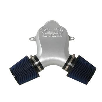 BBK 1735 Titanium Silver Powder Coated Cold Air Induction Intake System with Cast Aluminum Inlet for GM C-6 Corvette BBK 1735 Titanium Silver Powder Coated Cold Air Induction Intake System with Cast Aluminum Inlet for GM C-6 Corvette