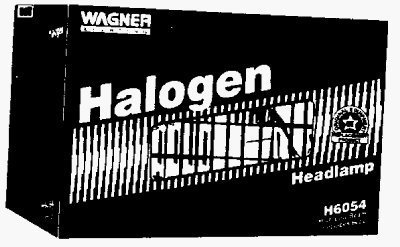Wagner H6054 Halogen High/Low Beam Headlamp