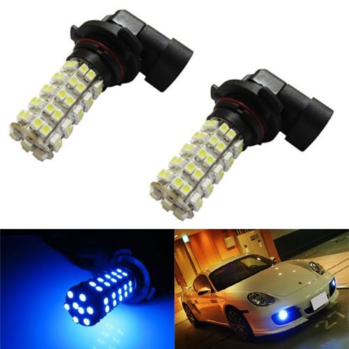 iJDMTOY 68-SMD H10 9145 LED Fog Light Replacement Bulbs, Ultra Blue