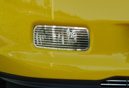 American Car Craft Chevrolet Corvette 2006 2007 2008 2009 2010 ZR1 ZR06 Chrome Driving Fog Light Trim Ring Covers