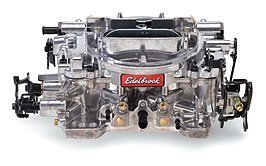 Edelbrock 1805 Thunder Series 650 CFM Square Bore 4-Barrel Manual Choke New Carburetor