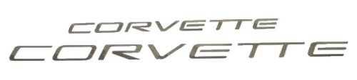 1997-2004 Corvette Lettering Kit Front & Rear Chrome