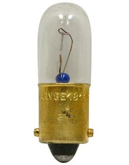 GE Lighting 1816 Automotive Instrument Light Miniature Bulb (27688) 10 Lamps per Tray