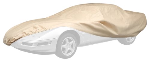 Covercraft Ready-Fit Deluxe 380 Series Long Car Cover, Tan