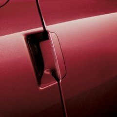 2005-2013 Chevrolet Corvette Outside Painted Crystal Red Door Handle GM 19166217
