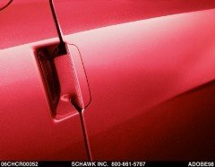 2005-2013 Chevrolet Corvette Outside Red Door Handles by GM 19212457