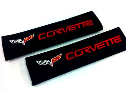 Corvette Seat Belt Cover Shoulder Pad Cushion (2 Pcs)