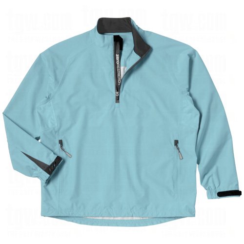 Zero Restriction Mens Hybrid Packable Rain Jackets Small Corvette Blue