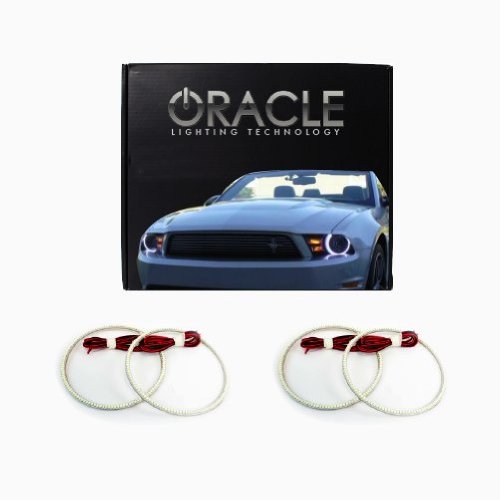 Oracle Lighting CH-CO0513-W - Chevrolet Corvette C6 LED Halo Headlight Rings - White