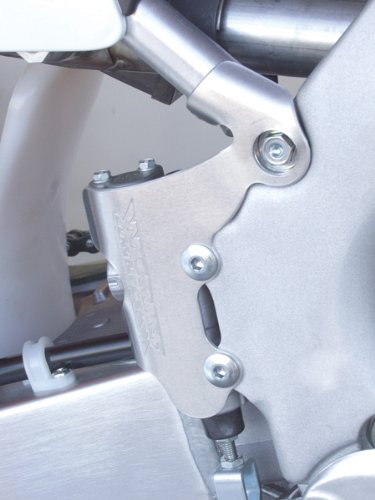 07-09 HONDA CRF150R: WORKS CONNECTION REAR MASTER CYLINDER GUARD (NATURAL)