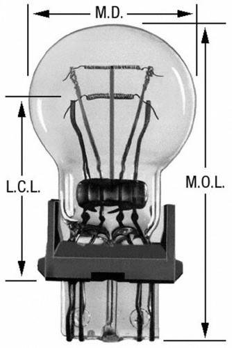 Wagner Lighting 3057 Center High Mount Stop Light Bulb