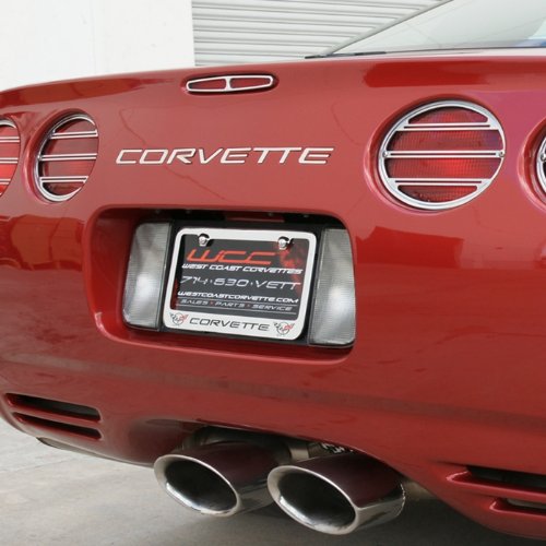 C5 Corvette Engraved License Plate Frame