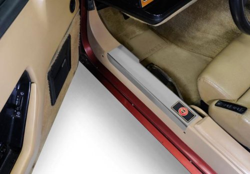 C4 Corvette Chrome Door Sill Guards Fits: 84 through 87 Corvettes