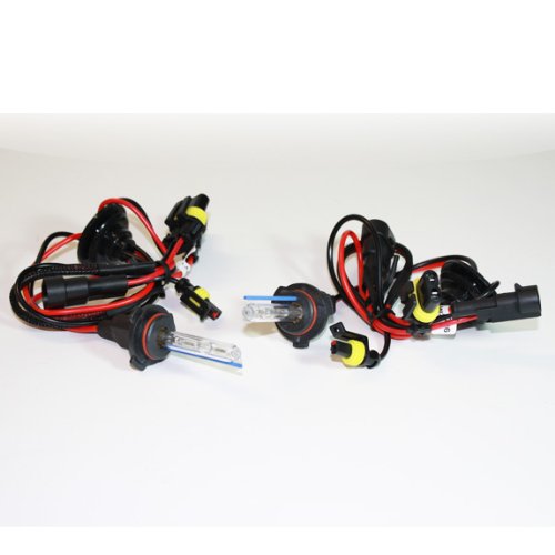 HID Auto Vision 9005 Single Beam HID Xenon Replacement Bulb Set-5000K-Pure White-FREE Warranty Included (2 Bulbs)