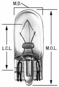 Wagner Lighting 161 Miniature Interior & Exterior Light Bulb