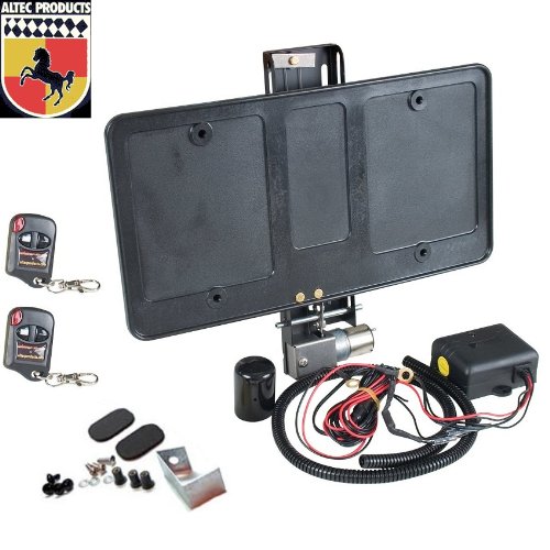 C5 and C6 Corvette Front Power Retractable Plate by Altec Fits: All C5 97 through 04 Corvettes and 05 through 13 Base Coupe or Convertible Corvettes