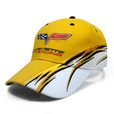 Corvette C6 Racing Flash Yellow Cap