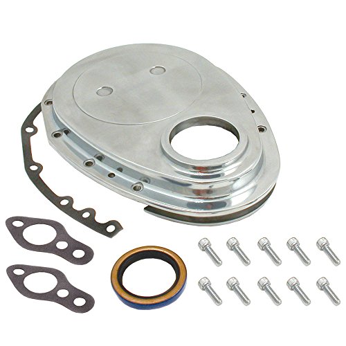 Spectre Performance 4935 Aluminum Timing Cover Kit for Small Block Chevy