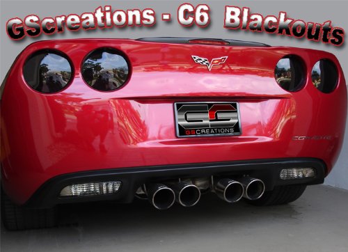 2005-2012 C6 & Z06 Corvette Rear Blackout Kit (5 Piece) 2005-2012 C6 & Z06 Corvette Rear Blackout Kit (5 Piece)