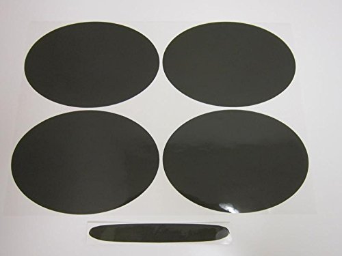 Aggressive Overlays C5-TL-1 - C5 Corvette Smoked Taillight Overlays Z06 vinyl adhesive film