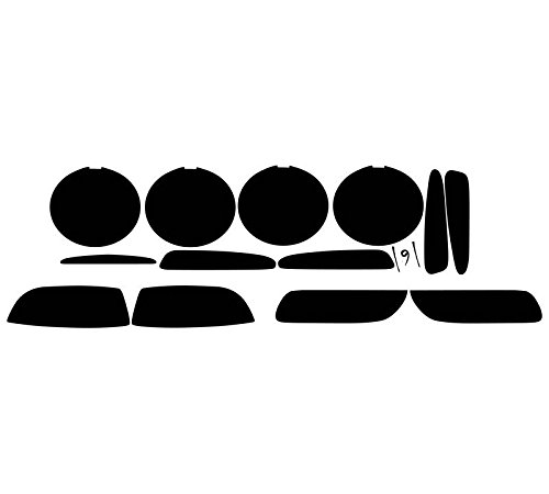 Subject 9 - Chevrolet Corvette (Base) Pre-cut vinyl overlay tail light PLUS tint kit (2005 2006 2007 2008 2009 2010 2011 2012 2013) DARK Subject 9 - Chevrolet Corvette (Base) Pre-cut vinyl overlay tail light PLUS tint kit (2005 2006 2007 2008 2009 2010 2011 2012 2013) DARK