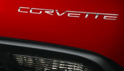 C6 CORVETTE Rear Bumper Vinyl Insert Decal Letters 05 06 07 08 Z06 - 38 Colors to choose from (Color :: Red)