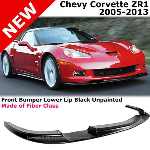 Chevy C6 Z06 Corvette 05-13 ZR1 Style Front Bumper Lower Lip Spoiler AERO Kit