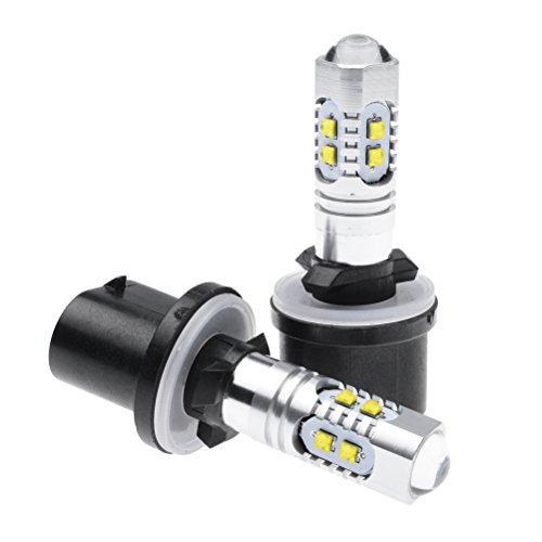 2x High Power 50W CREE Xenon White 880 881 890 Fog Light Driving Daytime Running Lamp 2x High Power 50W CREE Xenon White 880 881 890 Fog Light Driving Daytime Running Lamp