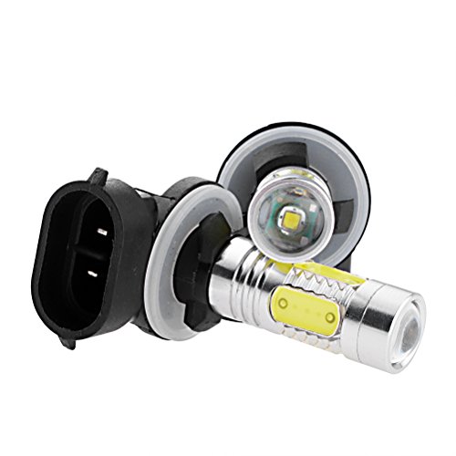 1 Pair 11W 6000K 880 881 889 890 CREE XP-E Q5 4-COB Projector LED Daytime Running Fog Light Bulb 1 Pair 11W 6000K 880 881 889 890 CREE XP-E Q5 4-COB Projector LED Daytime Running Fog Light Bulb