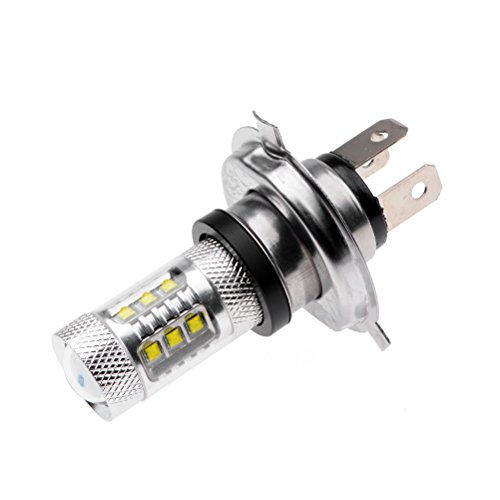 80W 12V Xenon White H4 9003 HB2 CREE LED Hi/Lo Beam Headlight Driving Fog Lamp Bulb