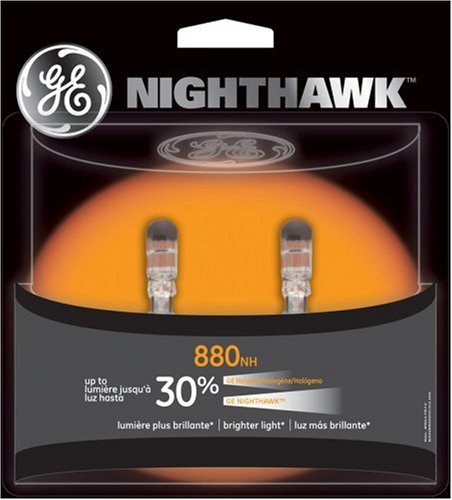 GE NIGHTHAWK 880 Halogen Replacement Fog Light, (2 Pack)