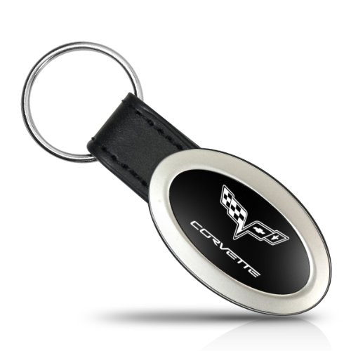 Chevrolet Corvette C6 Oval Style Metal Key Chain Key Fob Chevrolet Corvette C6 Oval Style Metal Key Chain Key Fob