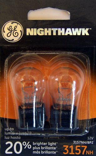 GE NIGHTHAWK 3157 Replacement Bulbs, (2 Pack)