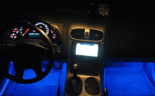 C5 & Z06 Footwell LED Light Kit/Bright/Blue
