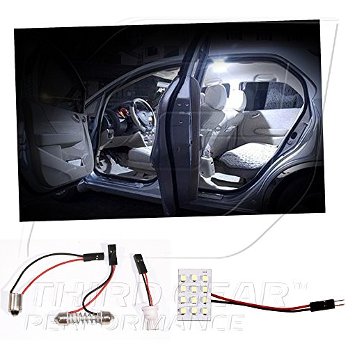 TGP White 12 LED SMD Panel Light Bulb for Dome Light Application 1997-2004 Chevrolet Corvette TGP White 12 LED SMD Panel Light Bulb for Dome Light Application 1997-2004 Chevrolet Corvette