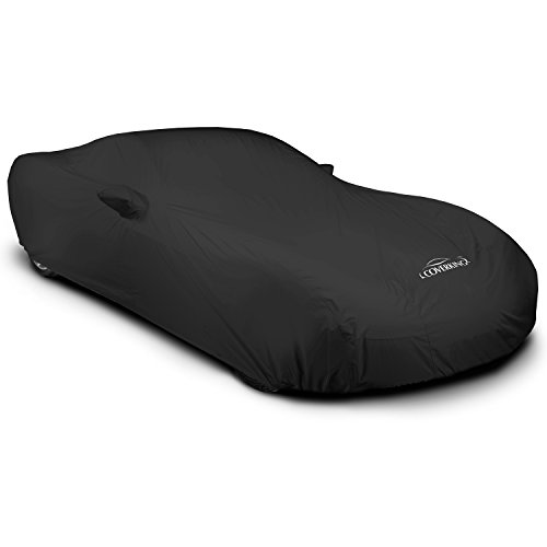 Coverking Custom Car Cover for Select Chevrolet Corvette Models - Stormproof Solid (Black)