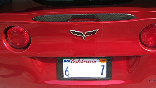 2005 - 2013 Corvette C6 Z06 Grand Sport Style Carbon Fiber HydroGraphics Spoiler