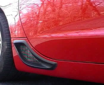 C5 Corvette ZO6 Rear Brake Cove Vent Kit (Non Functional) Fits: 97 through 04 Corvettes non Z06 C5 Corvette ZO6 Rear Brake Cove Vent Kit (Non Functional) Fits: 97 through 04 Corvettes non Z06