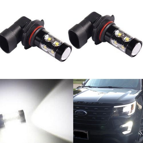 JDM ASTAR Extremely Bright Max 50W High Power H10 9145 LED Bulbs for DRL or Fog Lights, Xenon White JDM ASTAR Extremely Bright Max 50W High Power H10 9145 LED Bulbs for DRL or Fog Lights, Xenon White