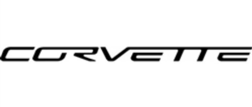 Corvette Accessories Unlimited C6 Corvette Lettering for back bumper Silver