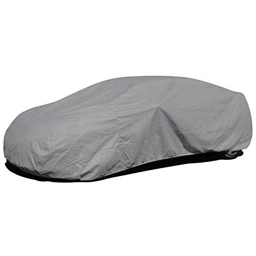 Budge Lite Car Cover Fits Sedans up to 200 inches, B-3 - (Polypropylene, Gray)