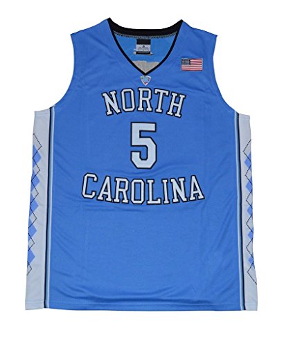 WEENKS Men's Marcus Paige 5 North Carolina Tar Heels 2016 College Basketball Jersey XXL Carolina Blue