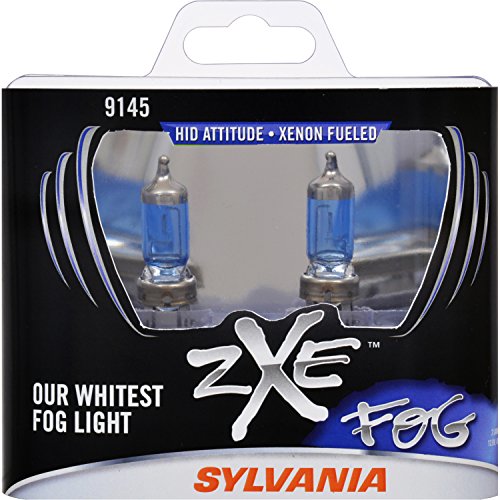 SYLVANIA 9145 SilverStar zXe High Performance Halogen Fog Light Bulb (Pack of 2)
