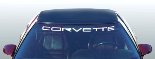 1984-1996 Corvette C4 Red Windshield Decal 1984-1996 Corvette C4 Red Windshield Decal