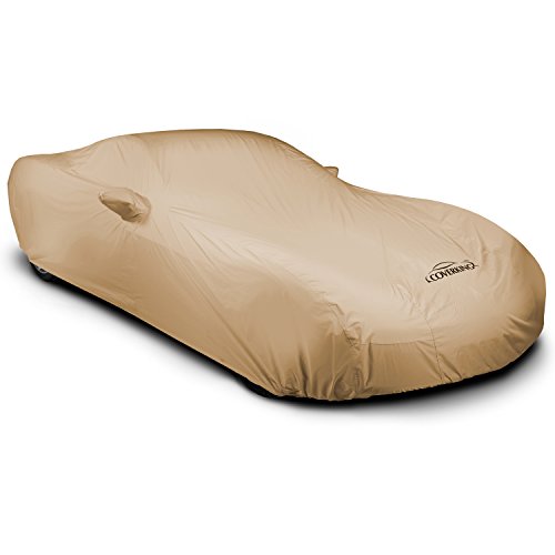 Coverking Custom Fit Car Cover for Select Chevrolet Corvette Models - Stormproof (Tan)